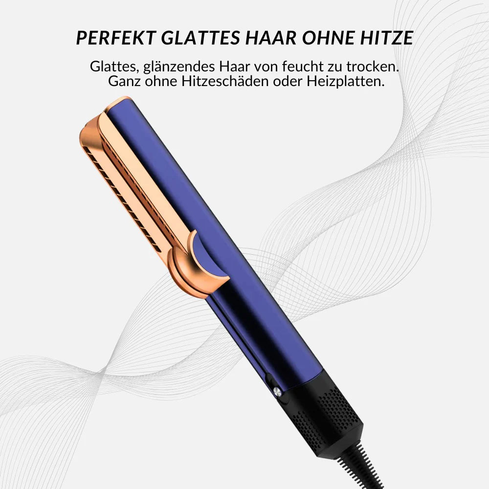 Airstrait 2-in-1 Haarglätter – Air Straight Hair Styler 5 in 1 für Glätten und Stylen in einem Schritt