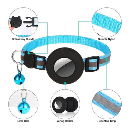 Collar GPS para gatos: rastreador seguro para gatos con seguimiento en directo